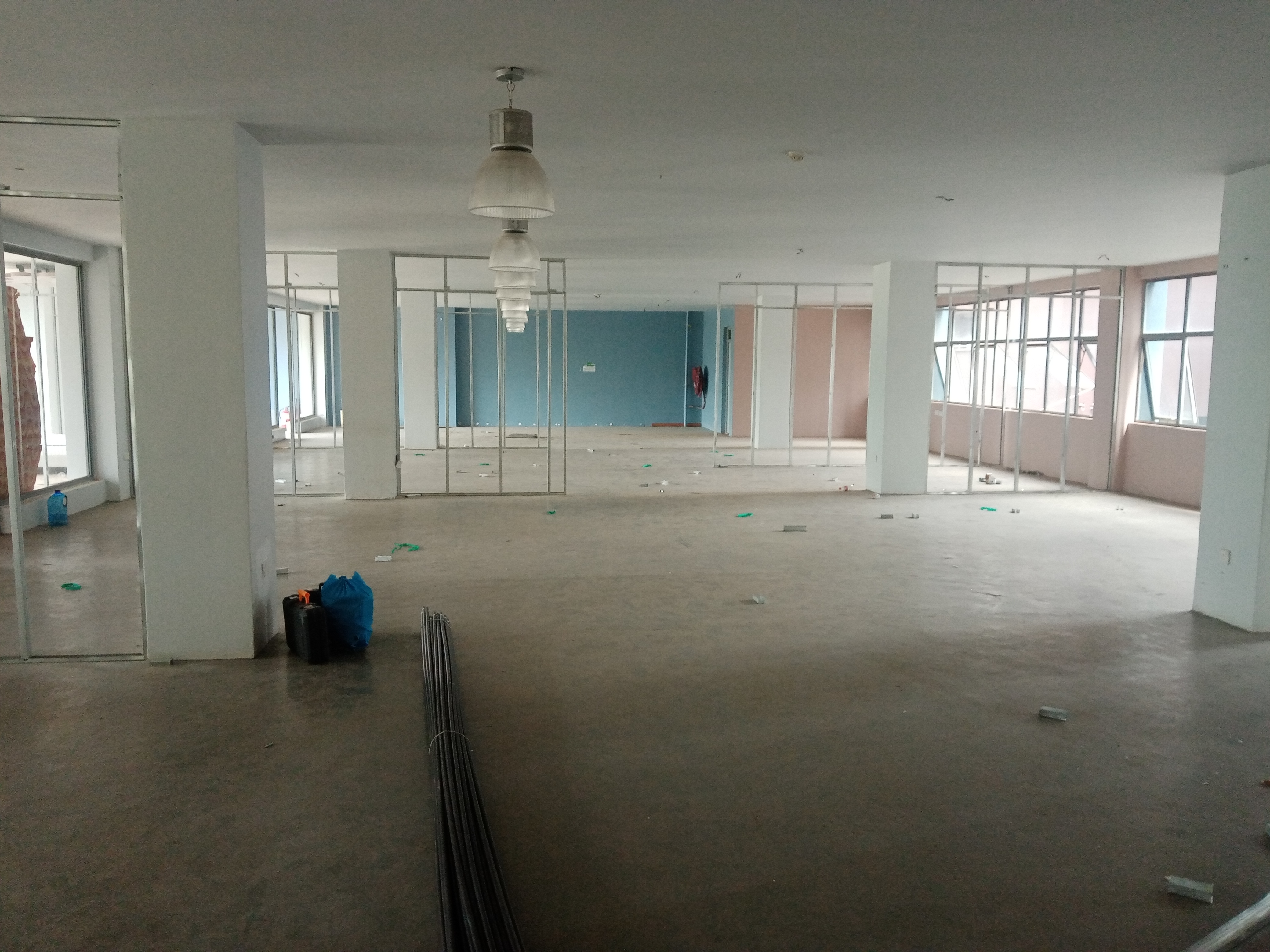 image of an office building prior to development