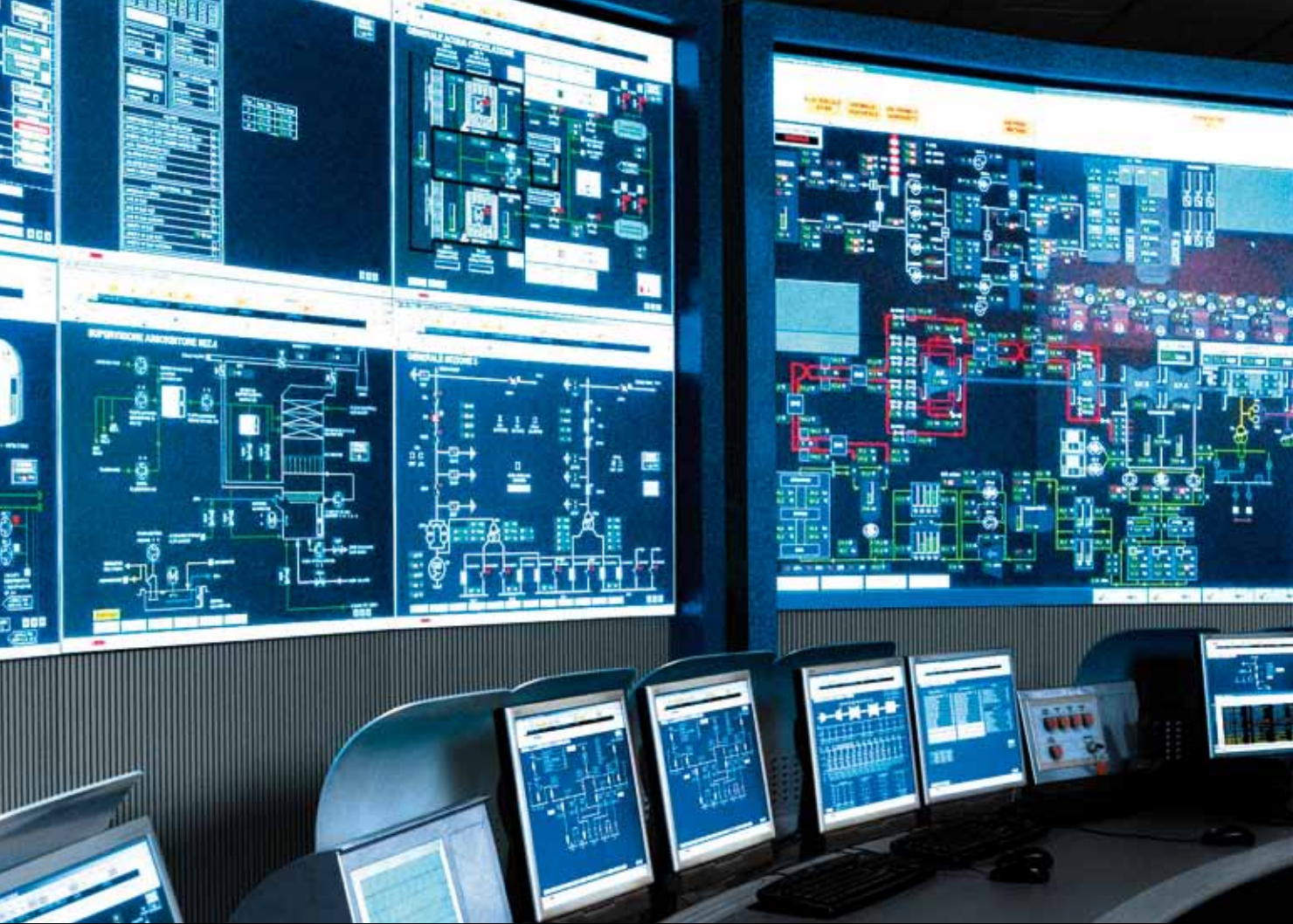 image of a scada panel